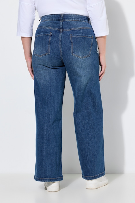 Extra Wide Leg-Jeans, 4-Pocket