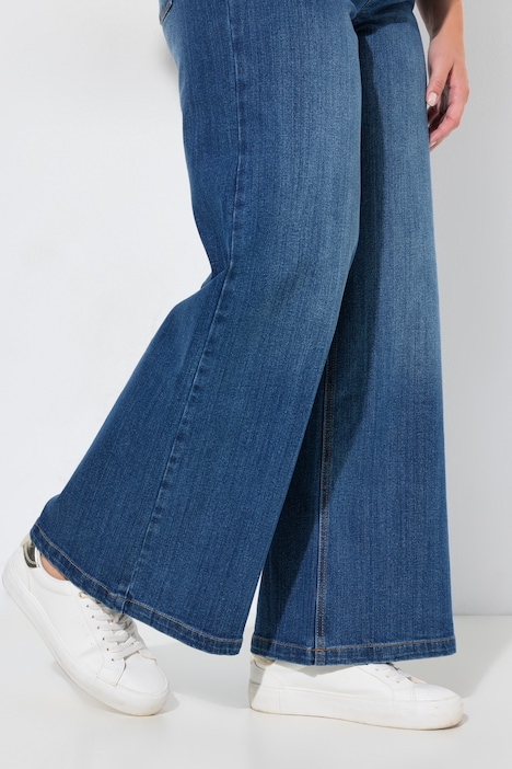 Extra Wide Leg-Jeans, 4-Pocket