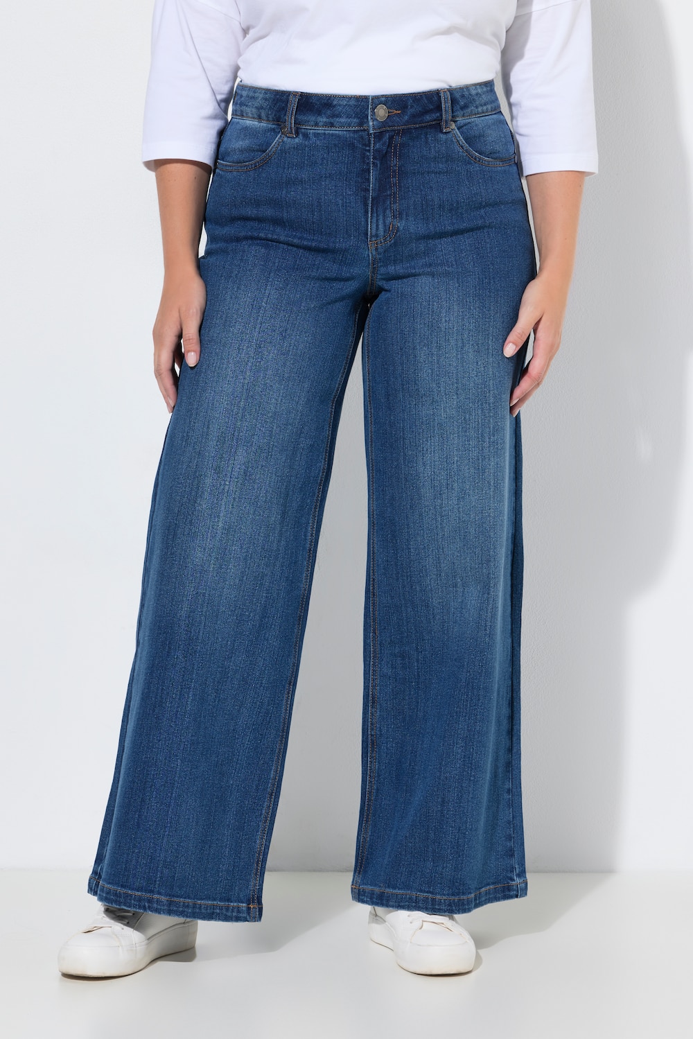 Extra Wide Leg-Jeans, 4-Pocket