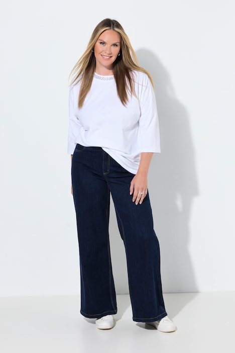 Extra Wide Leg-Jeans, 4-Pocket