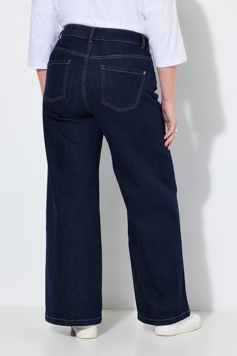 Extra Wide Leg-Jeans, 4-Pocket