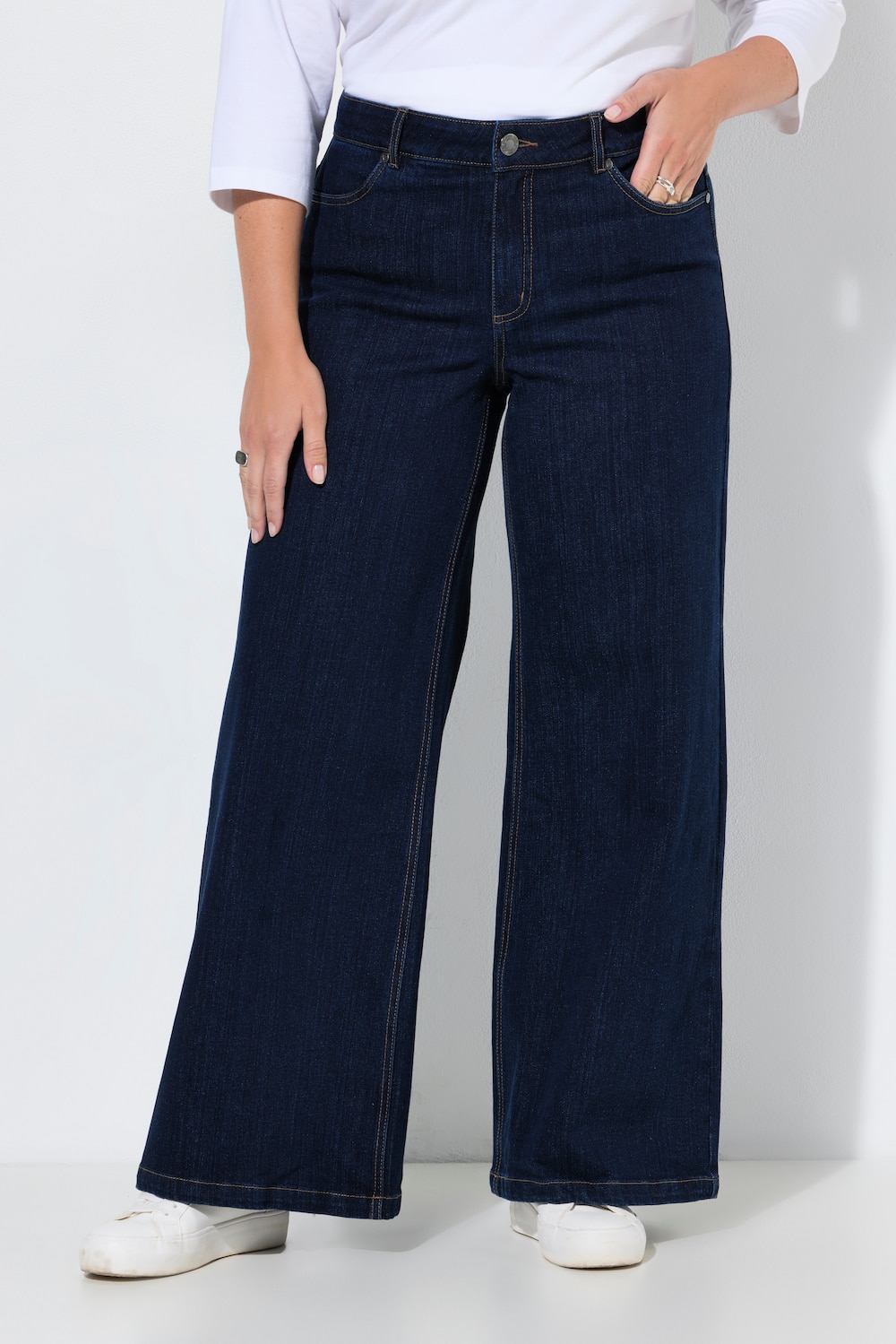 Extra Wide Leg-Jeans, 4-Pocket