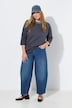 Barrel-Jeans, weite Barrel-Passform, 4-Pocket
