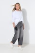 Barrel-Jeans, weite Barrel-Passform, 4-Pocket