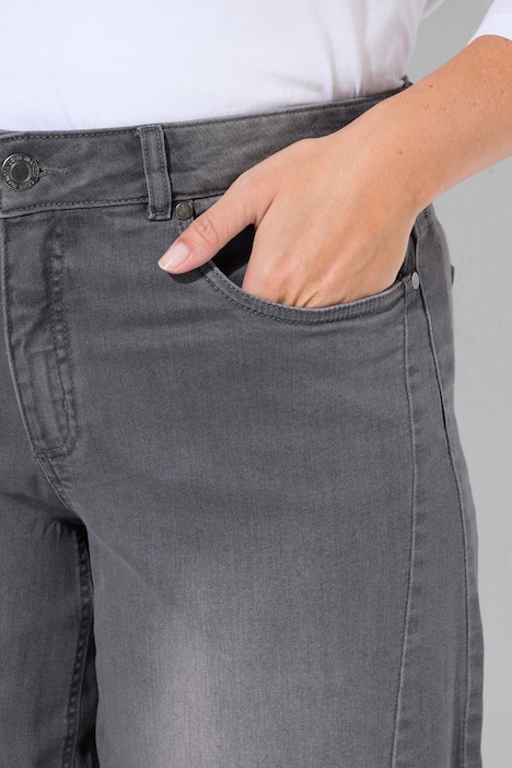 Barrel-Jeans, weite Barrel-Passform, 4-Pocket