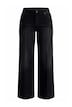 Jeans, weites Bein, Biese, 4-Pocket