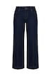 Jeans, weites Bein, Biese, 4-Pocket