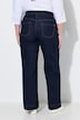 Jeans, weites Bein, Biese, 4-Pocket