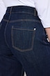 Jeans, weites Bein, Biese, 4-Pocket
