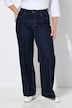 Jeans, weites Bein, Biese, 4-Pocket