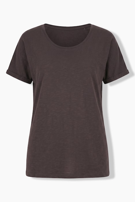 T-Shirt, Komfort Fit, Halbarm mit Umschlag
