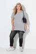 T-Shirt, A-Linie, Saum hinten länger
