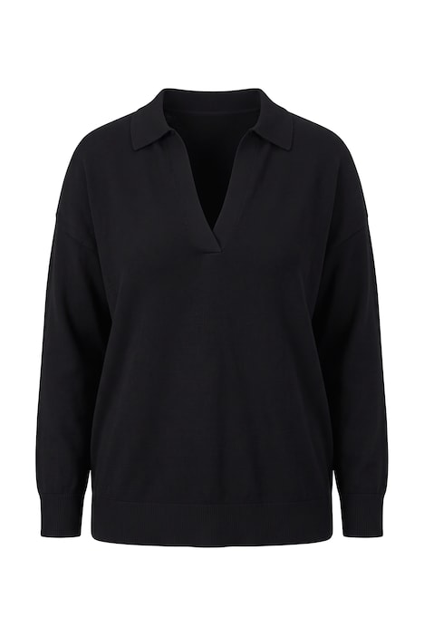 Long Sleeve Collared Sweater