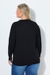 Polo-Pullover, Loose Fit, Polokragen mit V-Ausschnitt