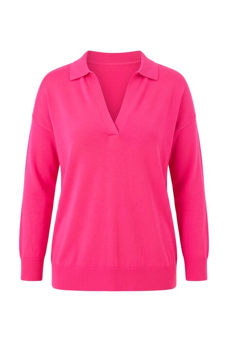 Long Sleeve Collared Sweater