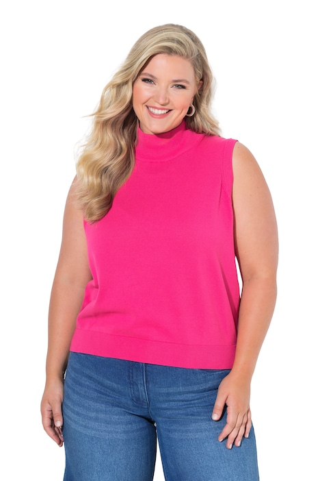 Sleeveless Turtleneck Sweater