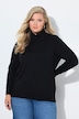 Rollkragenpullover, Straight Fit, Langarm