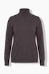 Rollkragenpullover, Straight Fit, Langarm