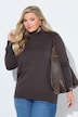 Rollkragenpullover, Straight Fit, Langarm