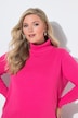 Rollkragenpullover, Straight Fit, Langarm