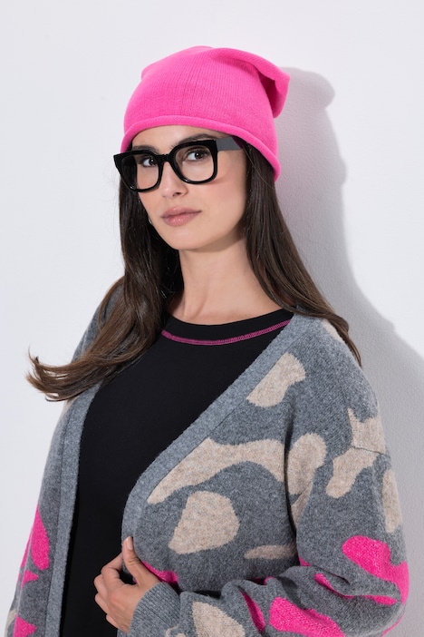 Strickmütze, Rollkante