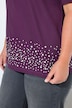 T-Shirt, Boxy Fit, Halbarm und Saum mit Zierperlen