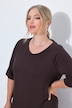 Jerseykleid, A-Linie, Modalmix-Jersey, 3/4-Ärmel