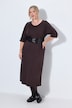 Jerseykleid, A-Linie, Modalmix-Jersey, 3/4-Ärmel