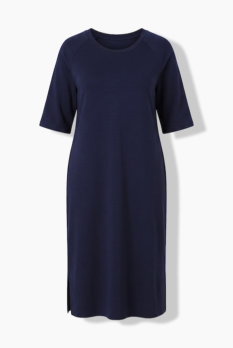 Jerseykleid, A-Linie, Modalmix-Jersey, 3/4-Ärmel