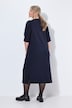Jerseykleid, A-Linie, Modalmix-Jersey, 3/4-Ärmel