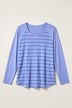 Ringelshirt, Rundhals, Langarm