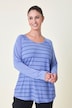 Ringelshirt, Rundhals, Langarm