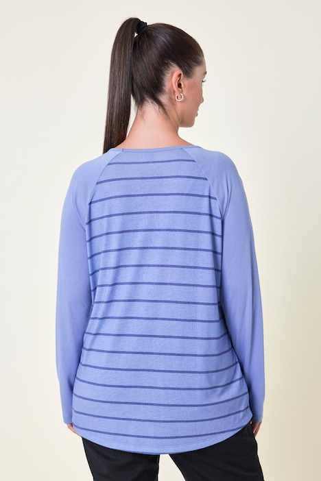 Ringelshirt, Rundhals, Langarm