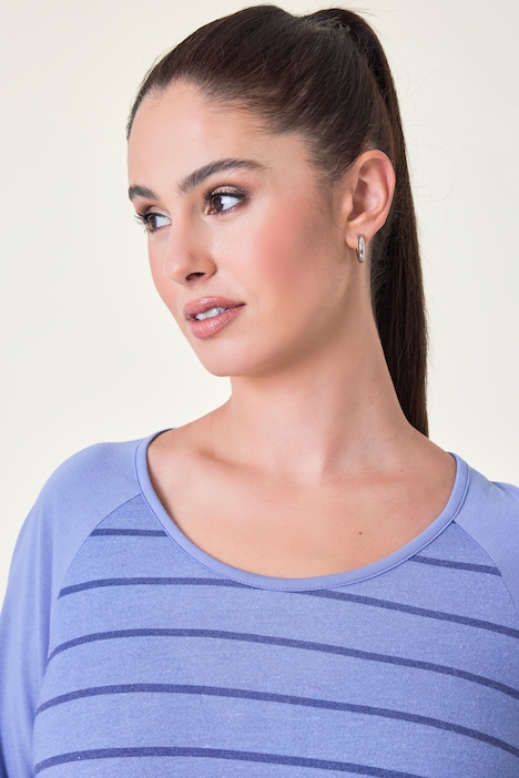 Ringelshirt, Rundhals, Langarm