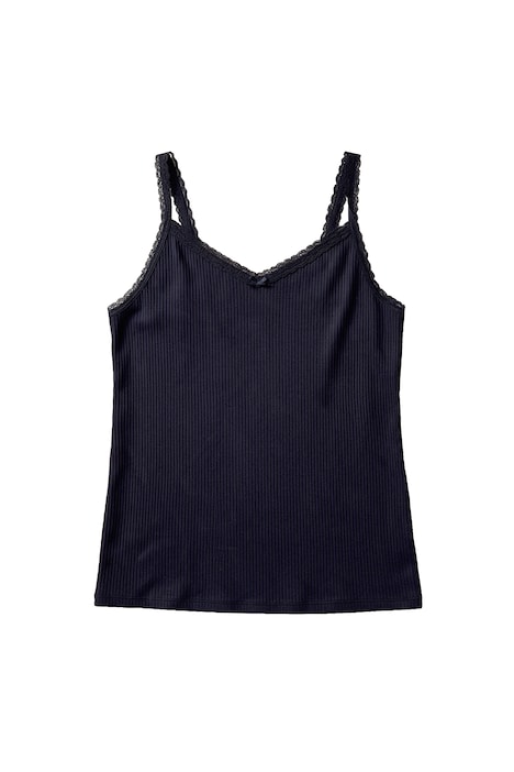 Underwear-Top, Slim Fit, Zierkanten