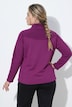 Sweatshirt, Teddyfleece, Stehkragen, Langarm, Daumenloch