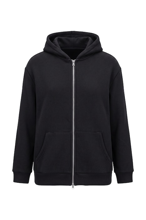 Sweatjacke, Webpelzfutter, Kapuze, Langarm