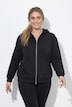 Sweatjacke, Webpelzfutter, Kapuze, Langarm