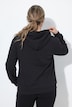 Sweatjacke, Webpelzfutter, Kapuze, Langarm