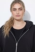 Sweatjacke, Webpelzfutter, Kapuze, Langarm