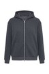 Sweatjacke, Webpelzfutter, Kapuze, Langarm