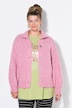 Strickjacke, oversized, Grobstrick, große Knöpfe