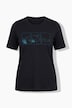 Functioneel T-shirt, bergmotief, ronde hals, korte mouwen