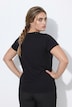 Functioneel T-shirt, bergmotief, ronde hals, korte mouwen
