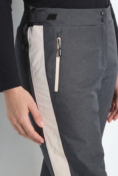 Pantalon de ski imperméable, genoux préformés et jupe pare-neige