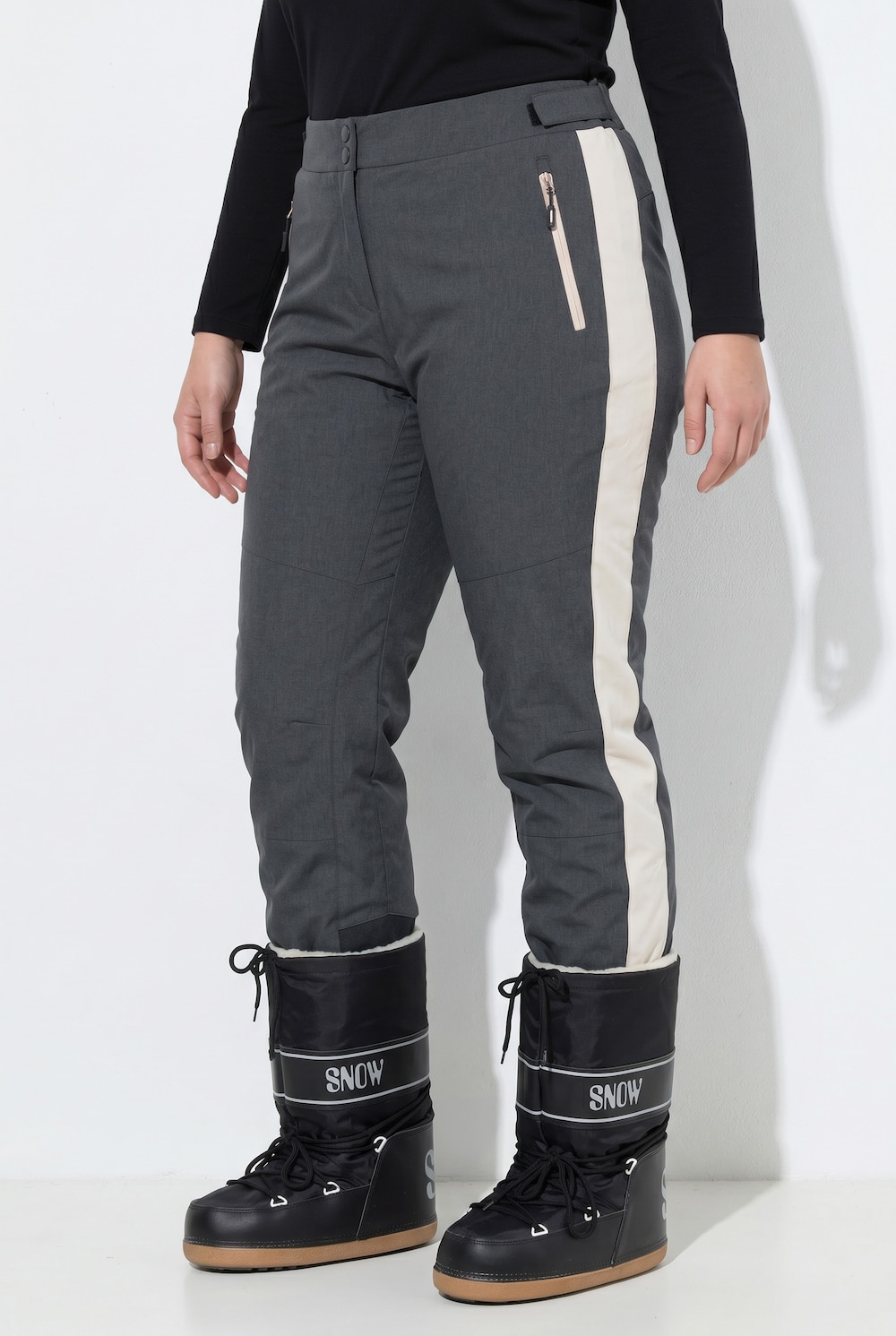 Skihose, wasserdicht, Formknie, Schneefang