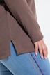 Sweatshirt, tekst op het achterpand, boxy fit, ronde hals, lange mouwen
