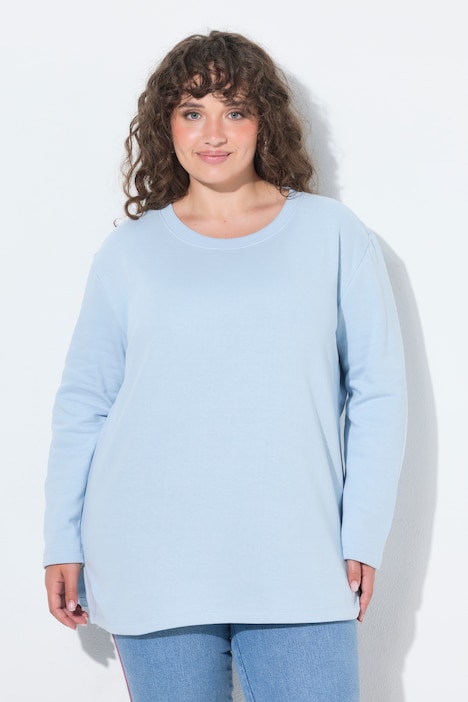 Sweatshirt, tekst op het achterpand, boxy fit, ronde hals, lange mouwen