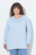 Sweatshirt, tekst op het achterpand, boxy fit, ronde hals, lange mouwen