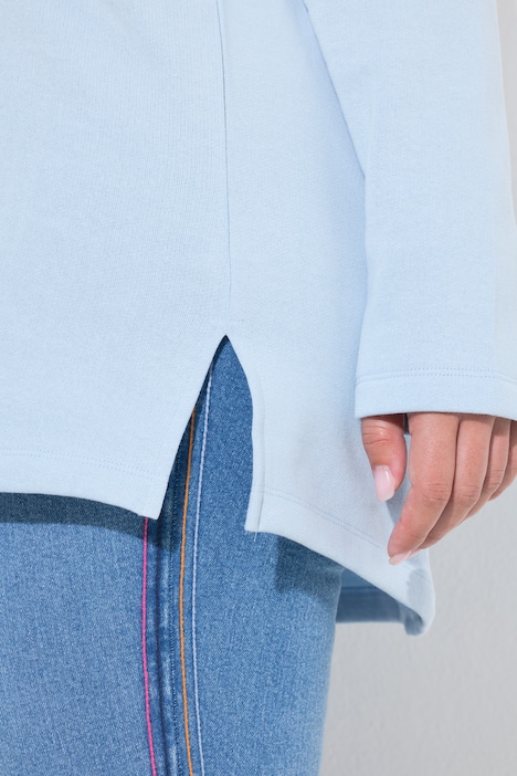 Sweatshirt, tekst op het achterpand, boxy fit, ronde hals, lange mouwen